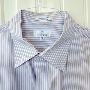Size 19 tall man’s dress shirt in light blue